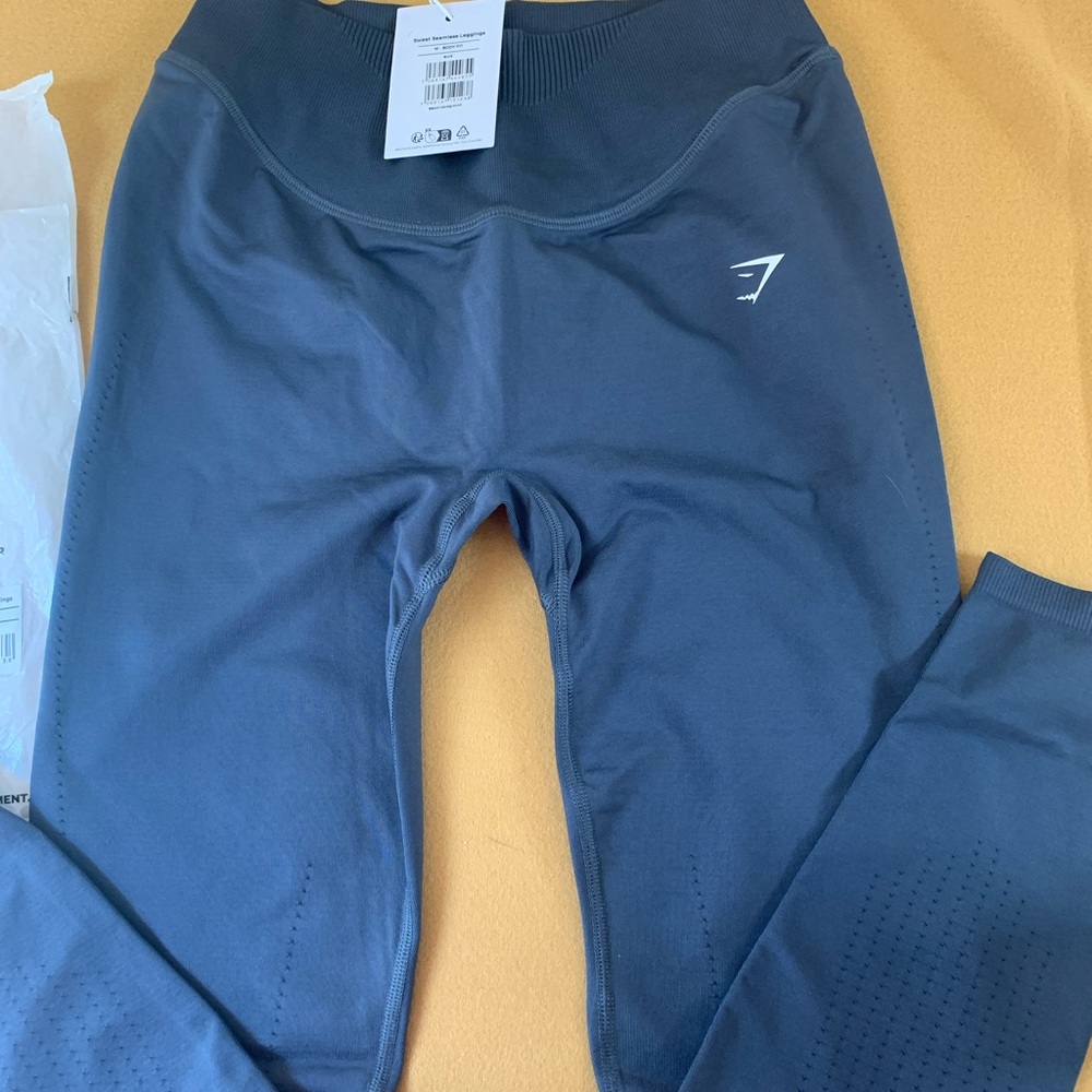 Gymshark Sweat Seamless Blue Leggings